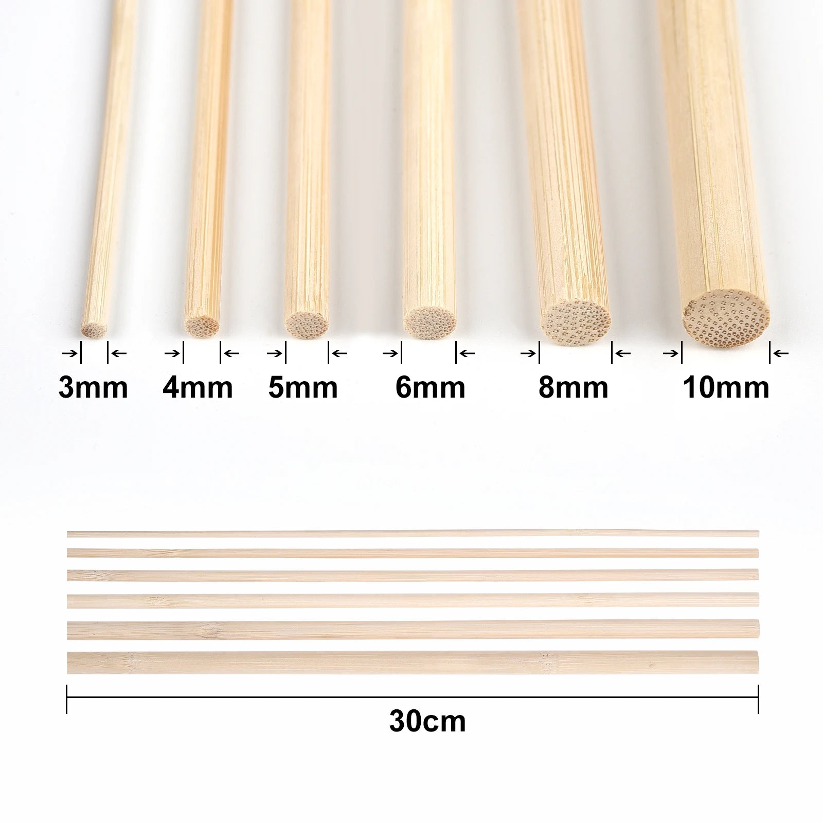 Smal  Bamboo Sticks