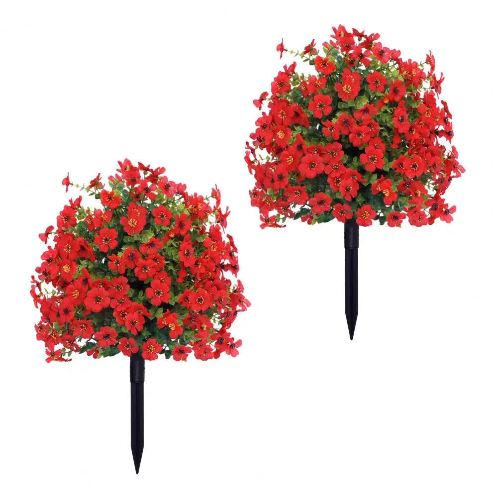 Faux Plastic Flower Spike