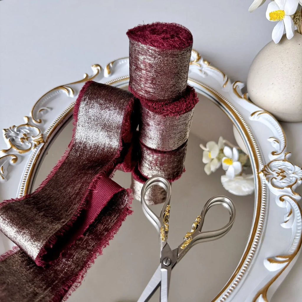 Wired Iridescent Craft Ribbon