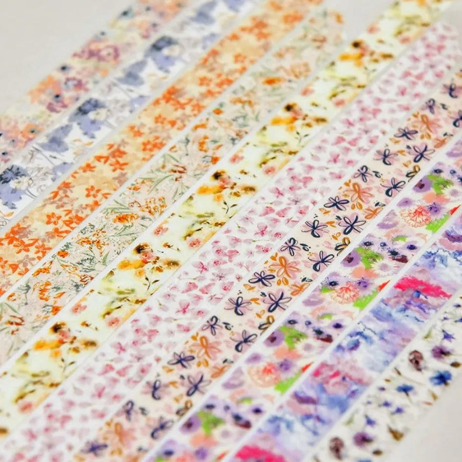 Flowers Washi Tape Set