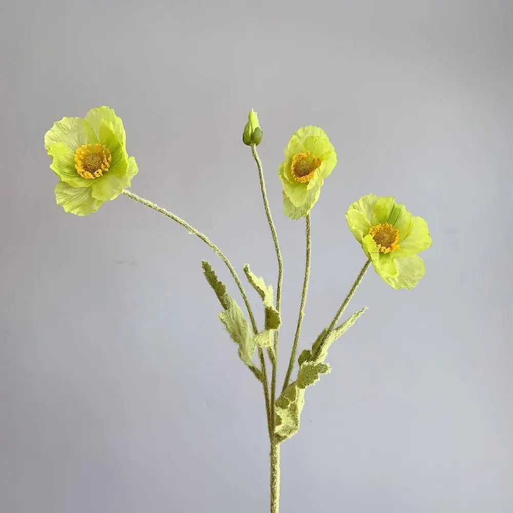 4 Head Artificial Poppy Bouquet









b