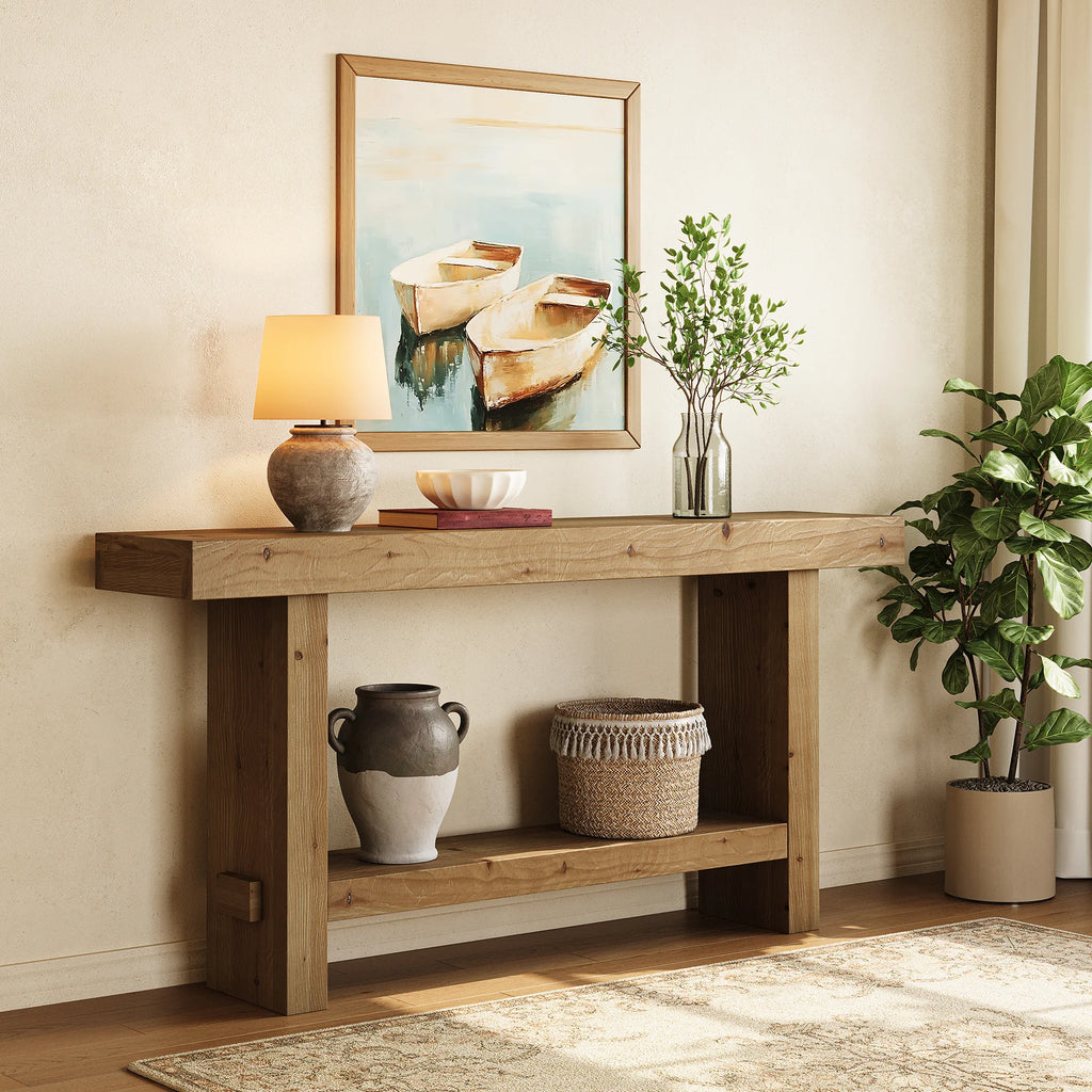 Solid Wood Console Table
