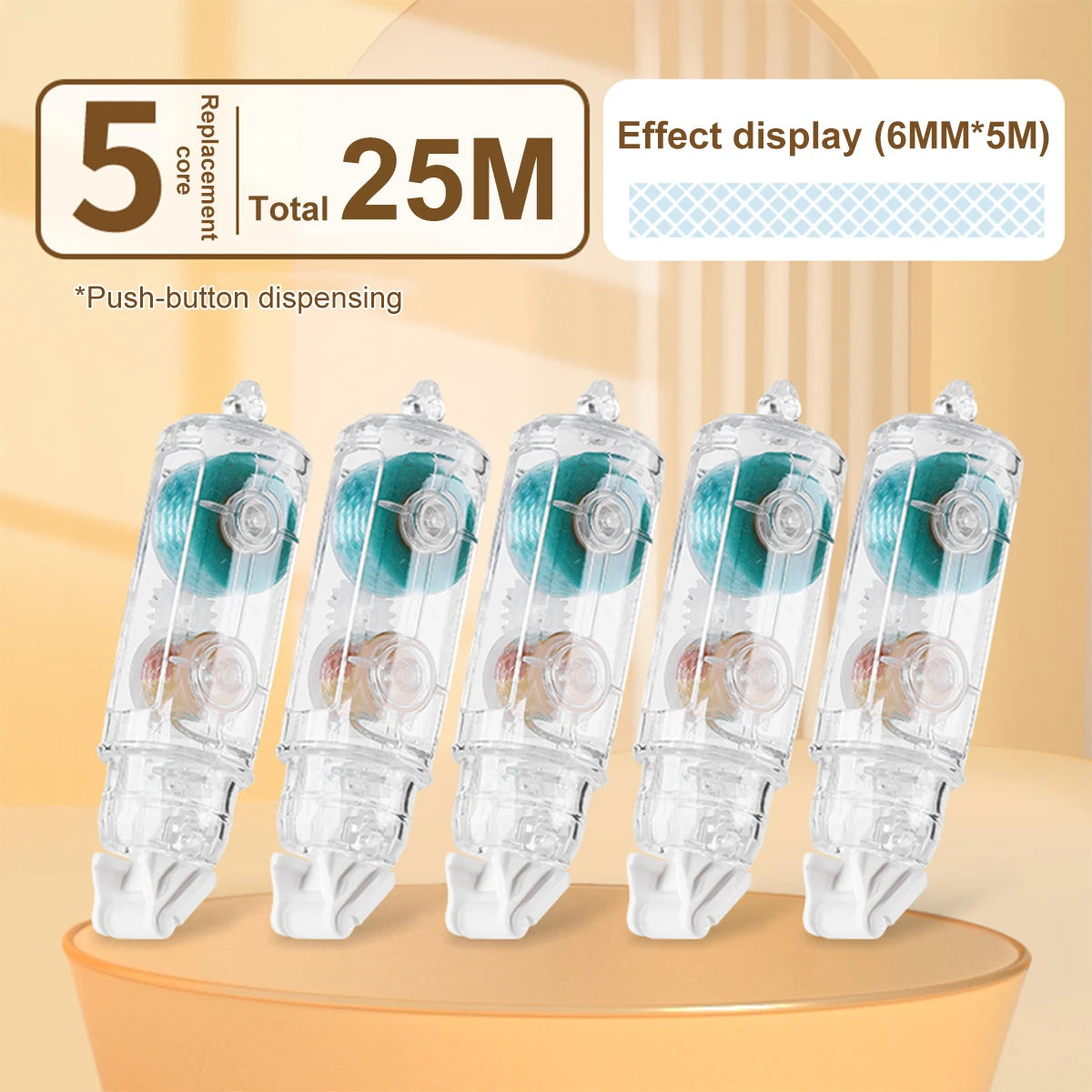 Dot Dispensing Double-sided Tape Refills