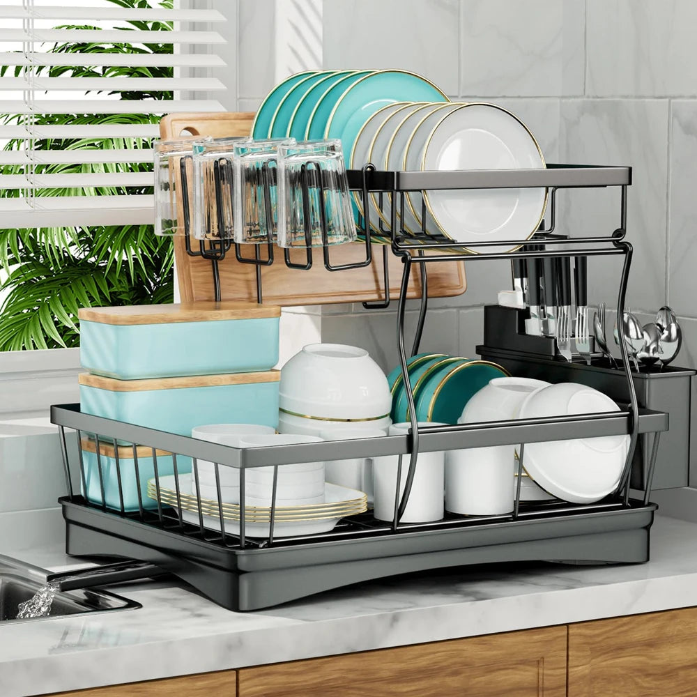 Dish drying rack