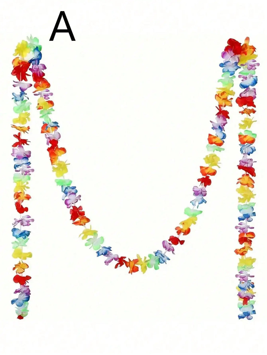 Floral Hawaiian Garland Banner Decor