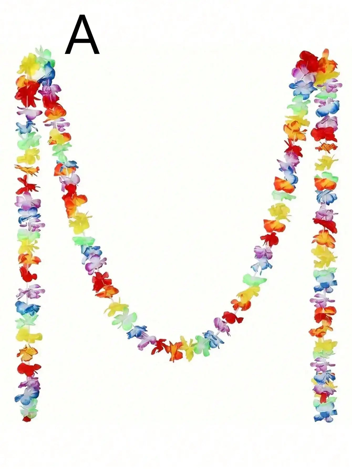 Floral Hawaiian Garland Banner Decor