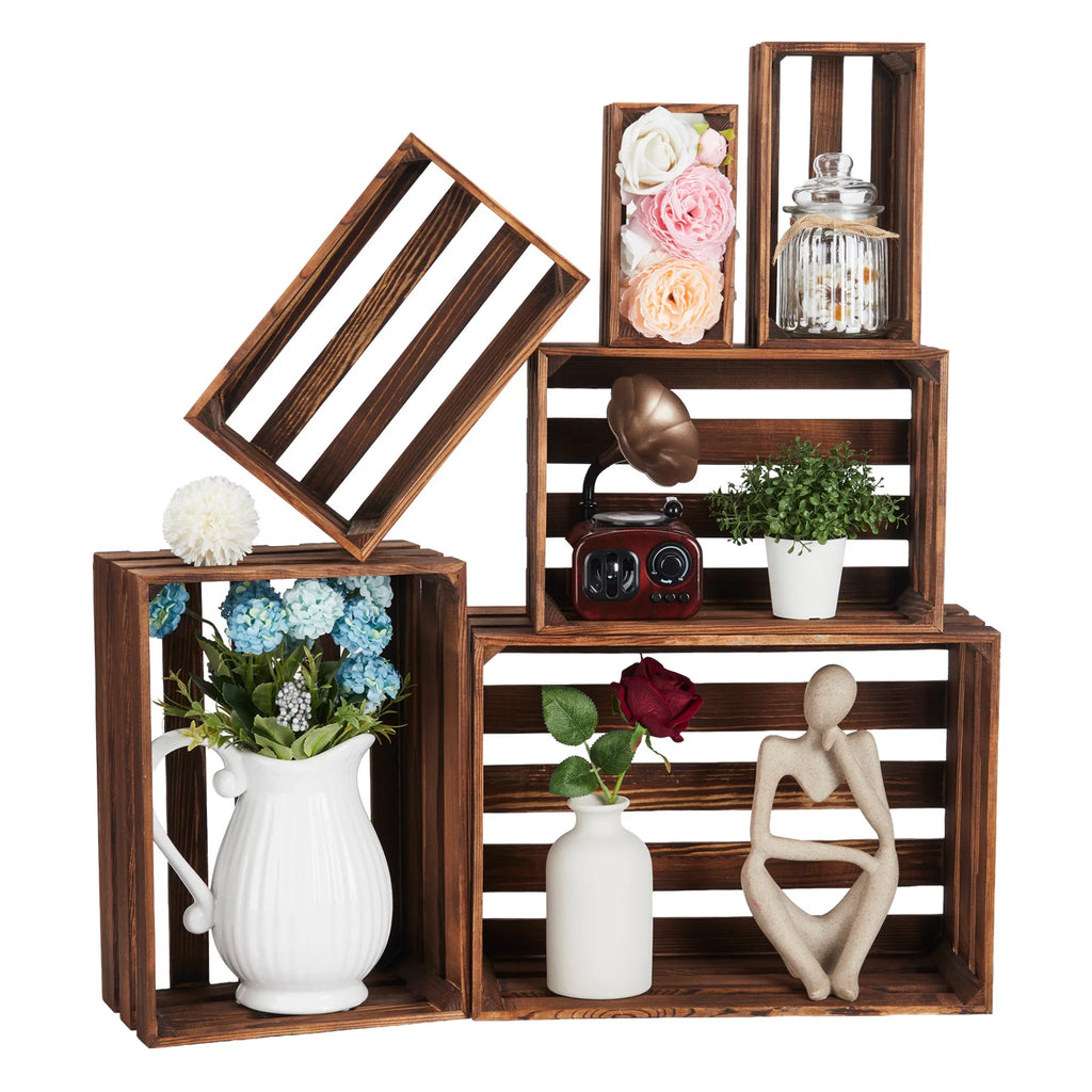 Wooden Storage Crates