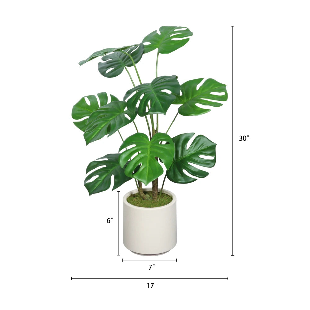 Artificial Monstera Deliciosa Plant