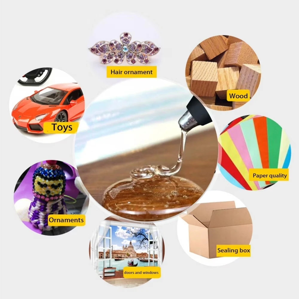 Clear Mini Melt Glue Sticks