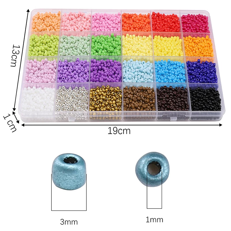 Grid Rice Bead Box