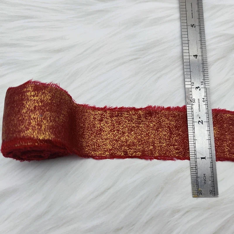 Wired Iridescent Craft Ribbon