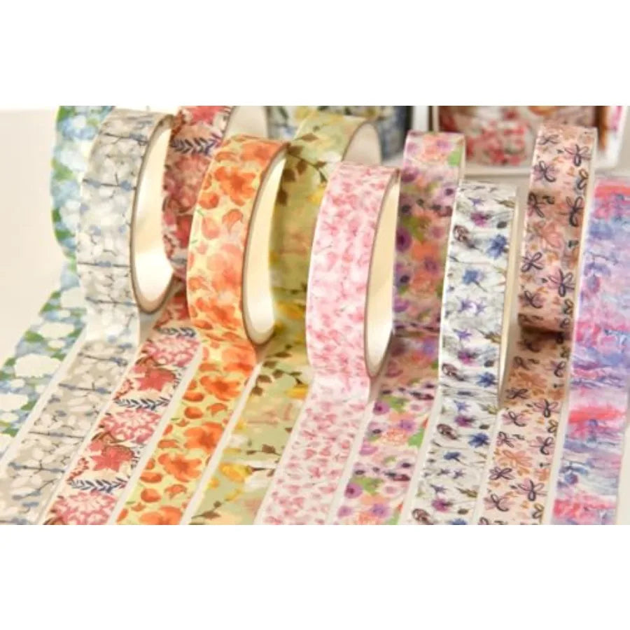 Flowers Washi Tape Set