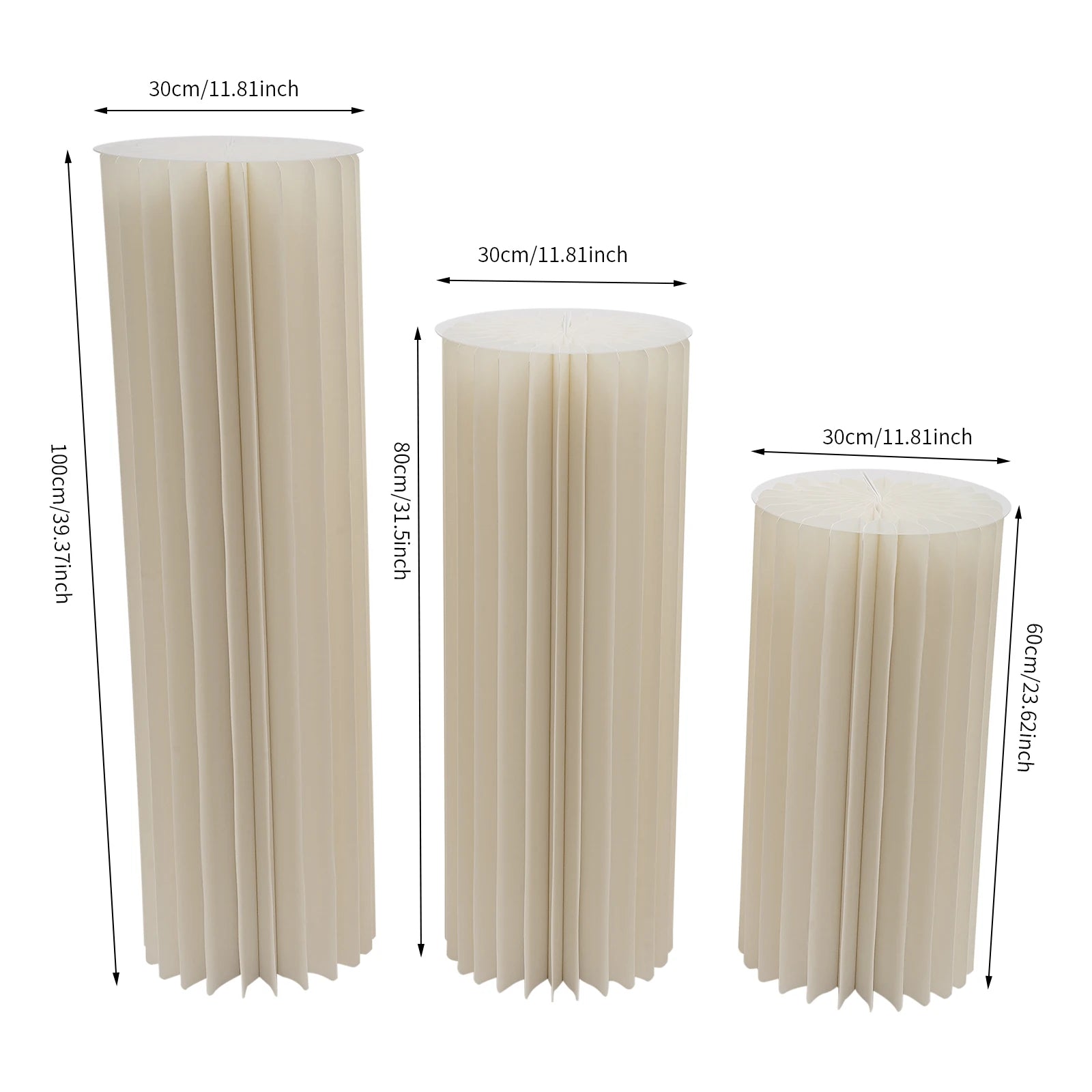 Foldable Cardboard Centerpiece Display