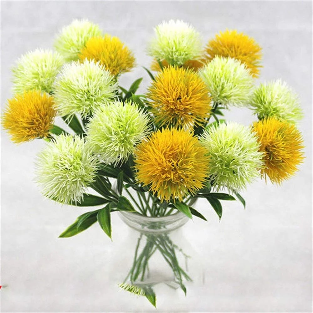 Mixed Artificial Dandelion Flowers