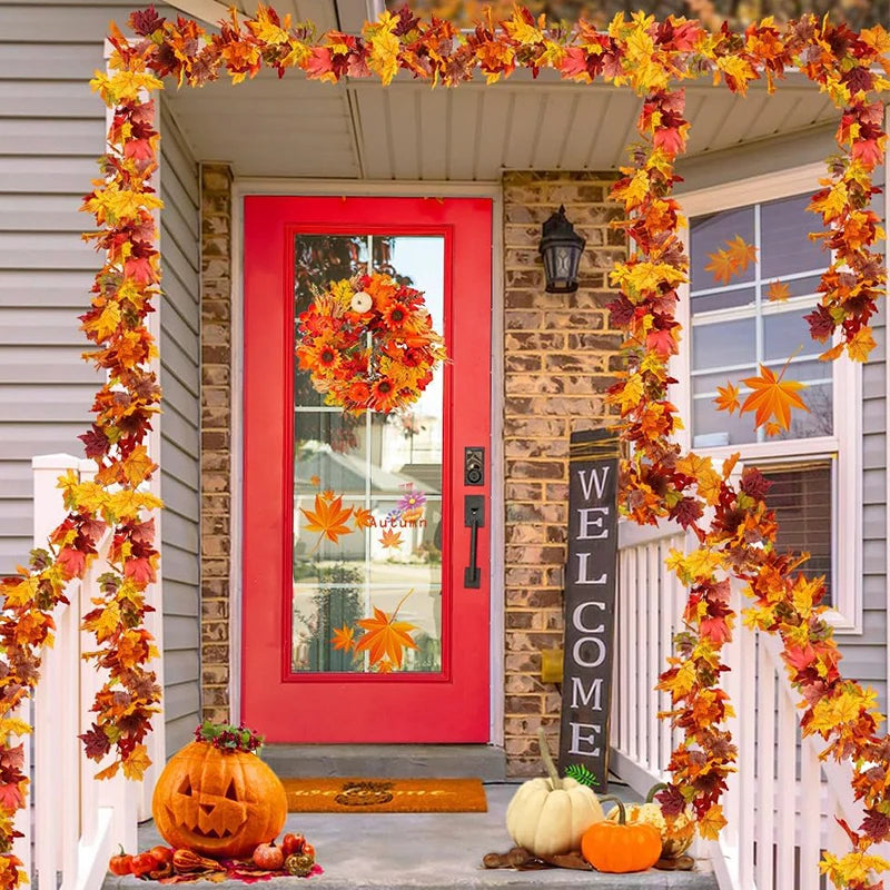 Fall Artificial Maple Leaves Vine