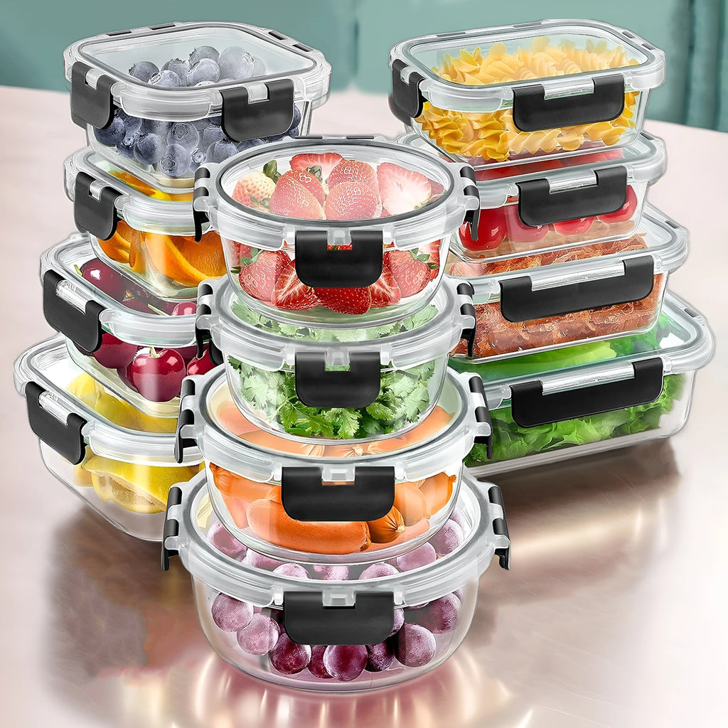 Glass Lunch Food Storage Containers