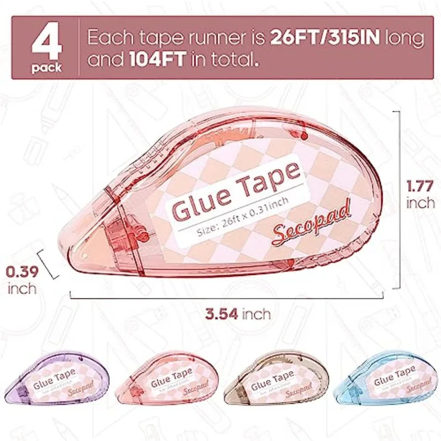 Double Sided Tape Roller for Crafts