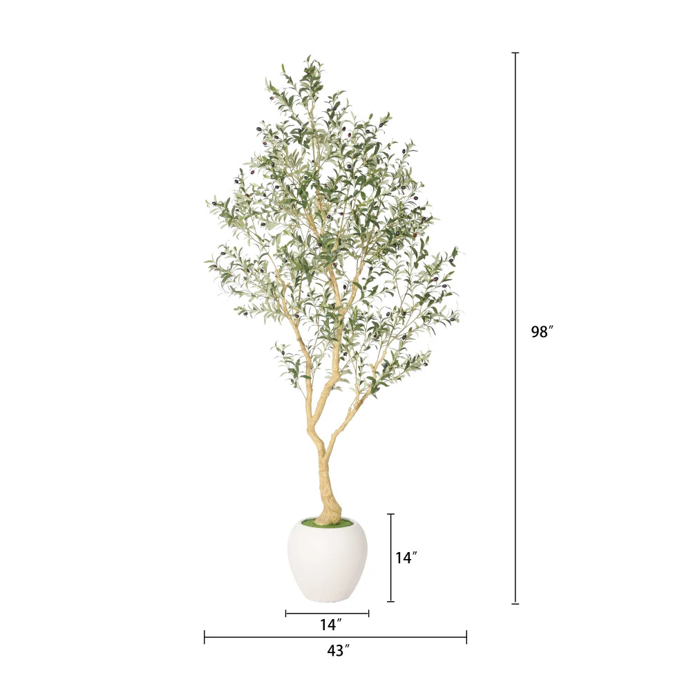 8.2FT Artificial Olive Tree
