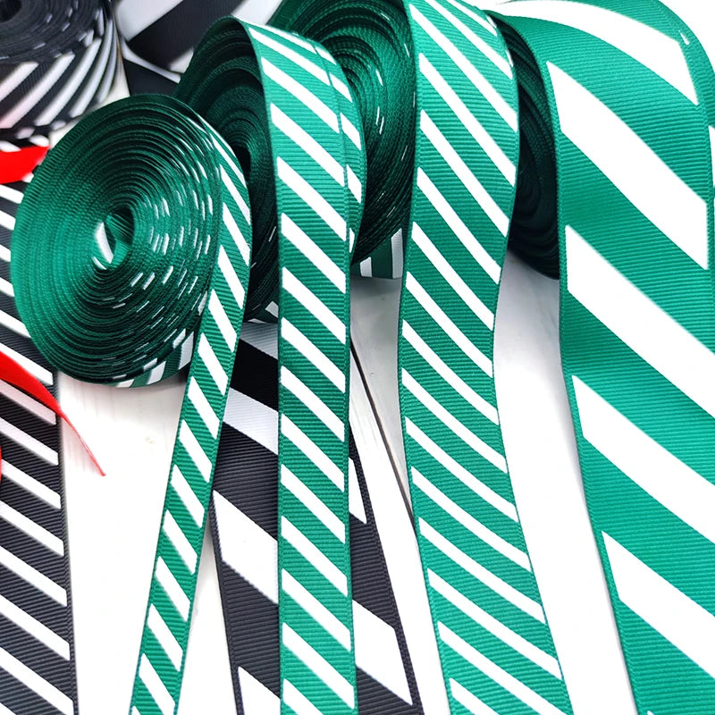 Diagonal Striped Ribbon