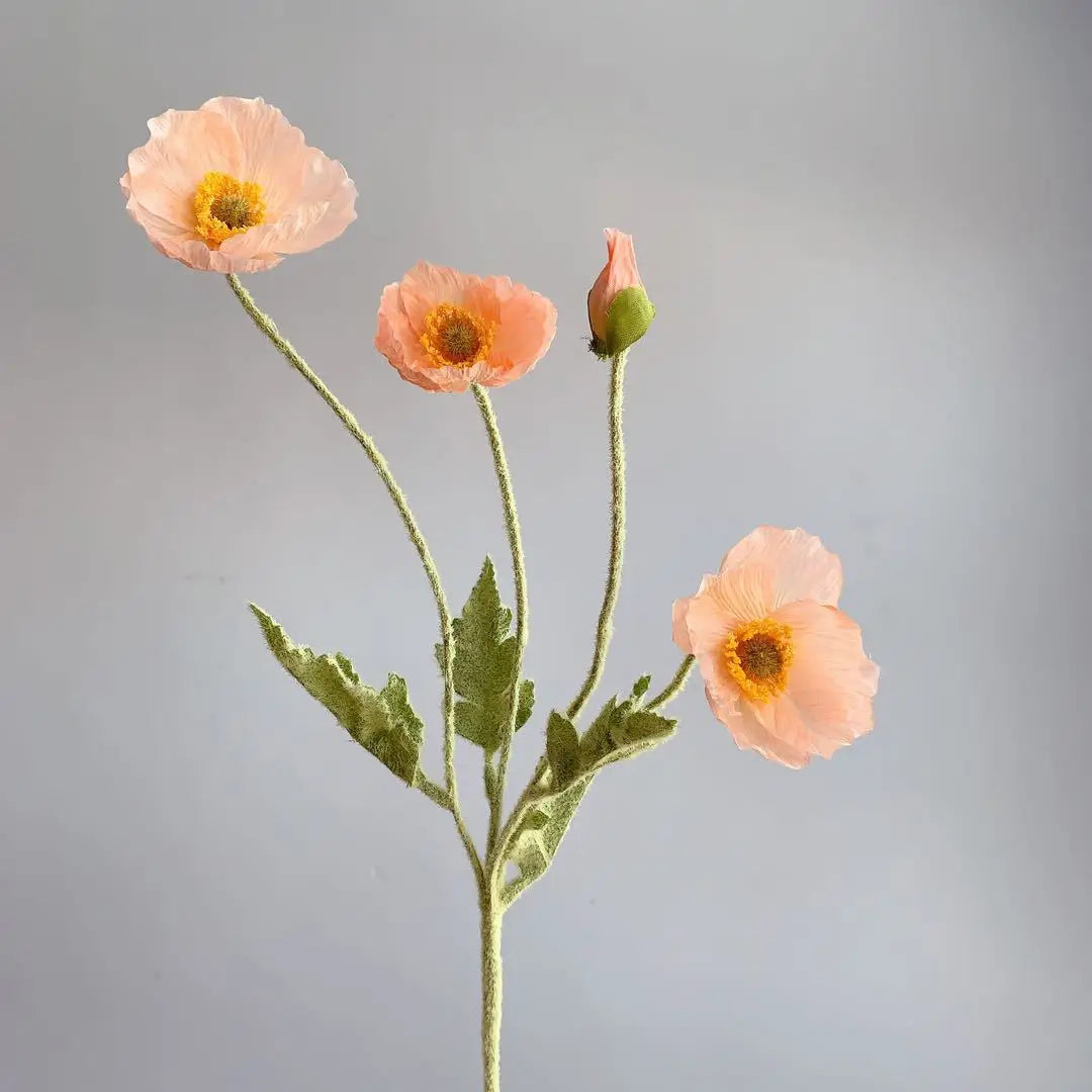 4 Head Artificial Poppy Bouquet









b