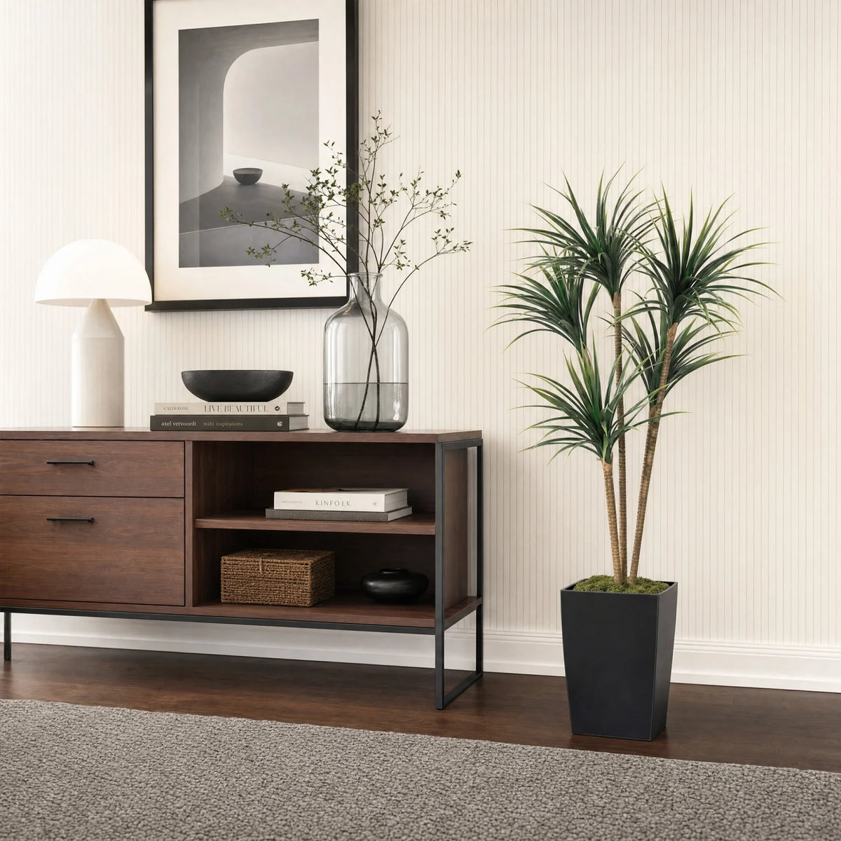 Artificial Dracaena Marginata Tree