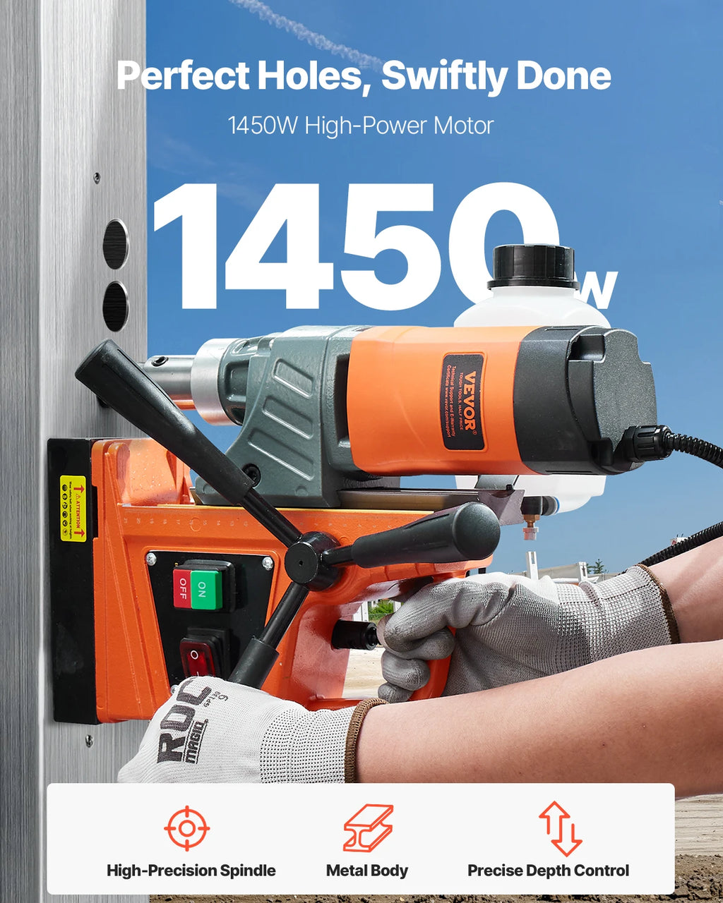 Portable Electric Mag Drill Press