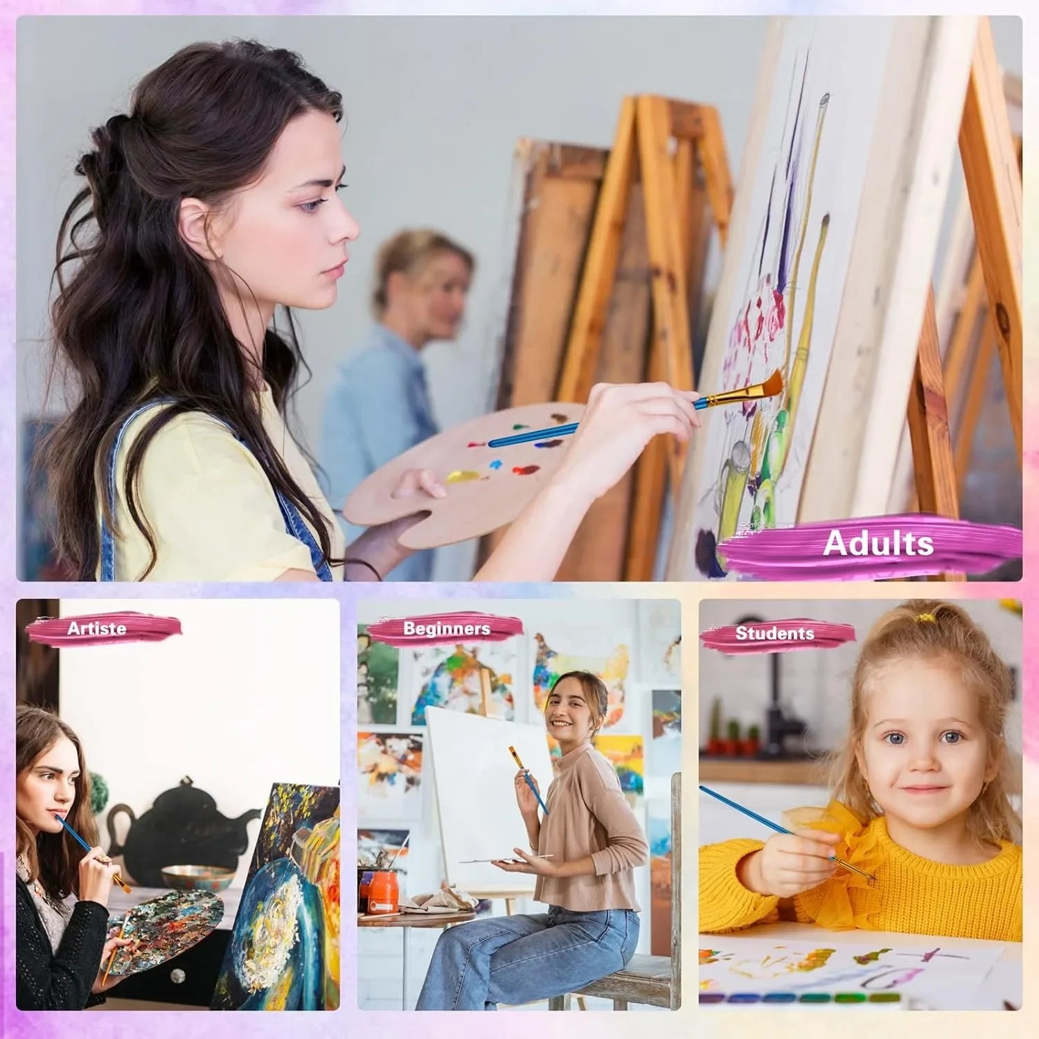 Acrylic Paint Brushes