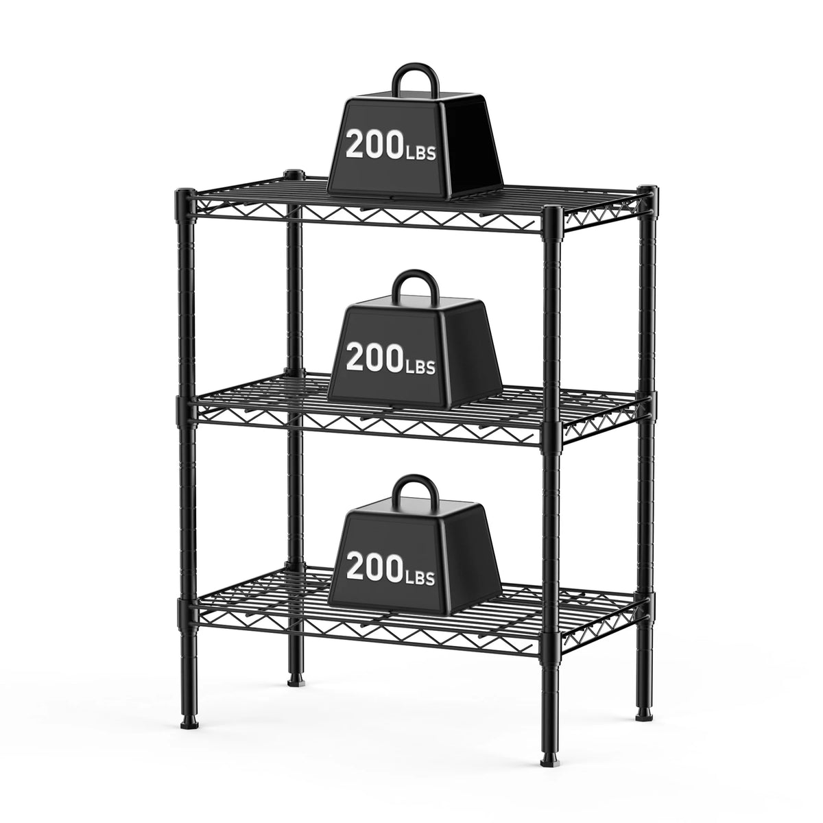 3-5 Tier Metal Storage Shelves