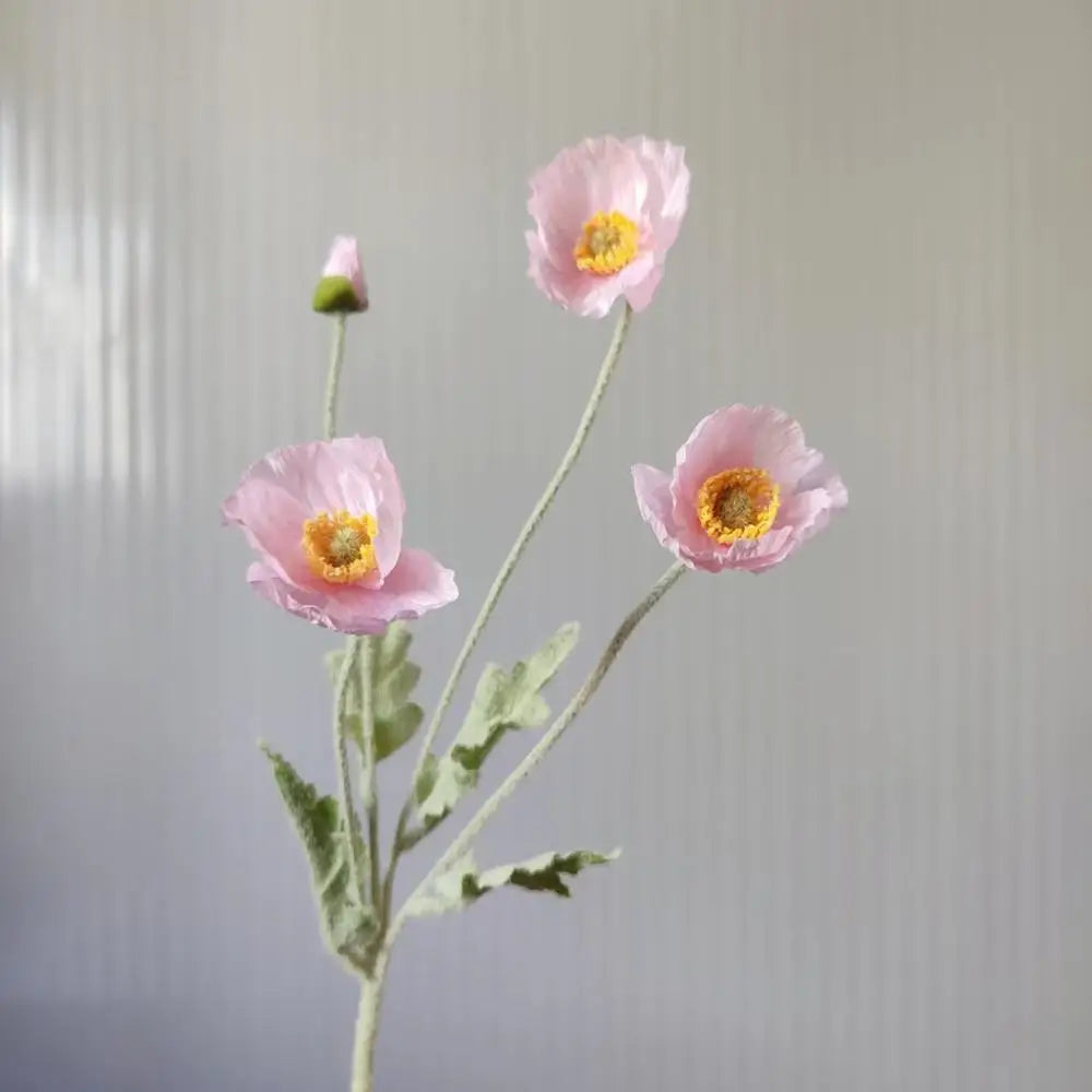 4 Head Artificial Poppy Bouquet









b