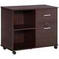 Lateral File Cabinet with Wheels