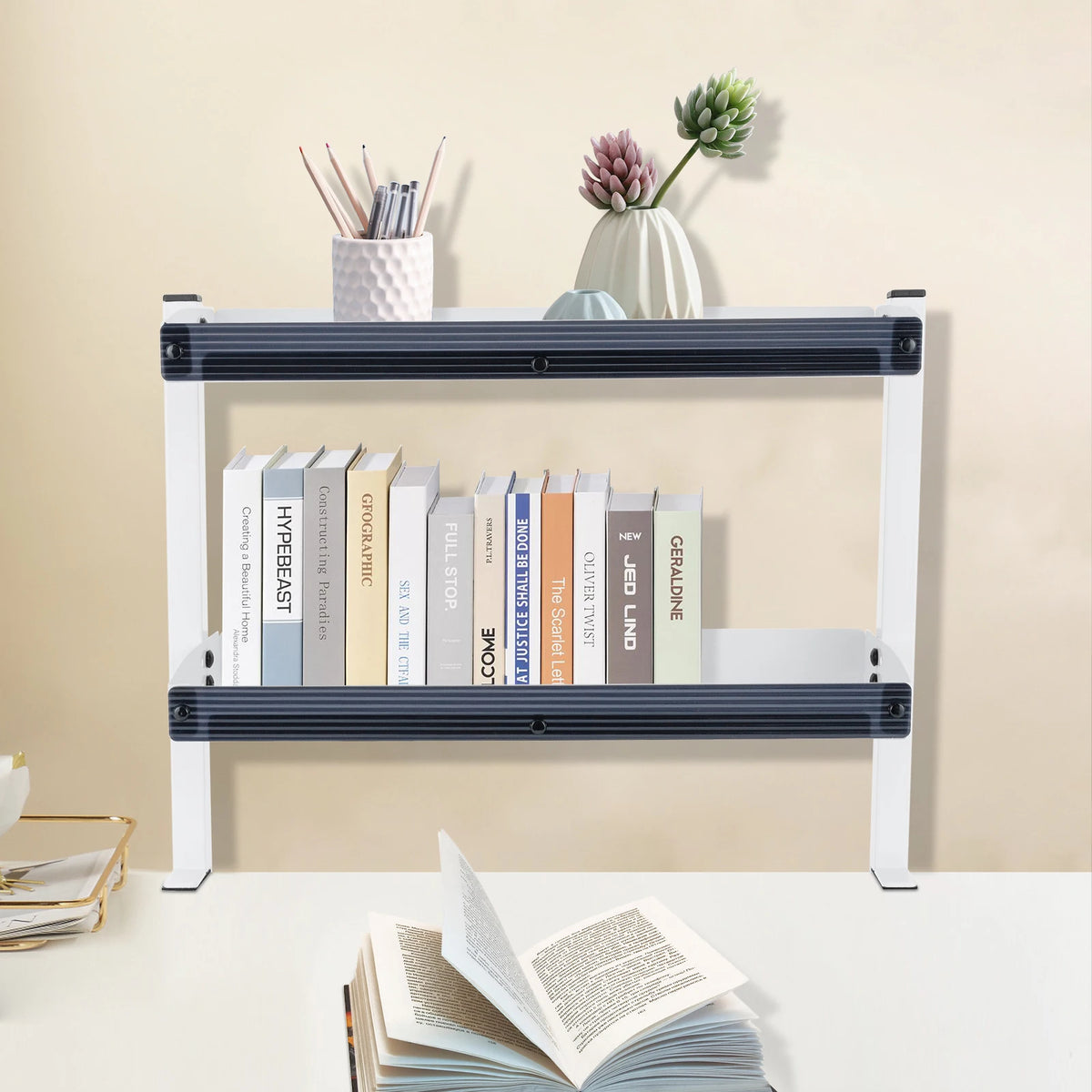 Clamp-on Desk Shelf