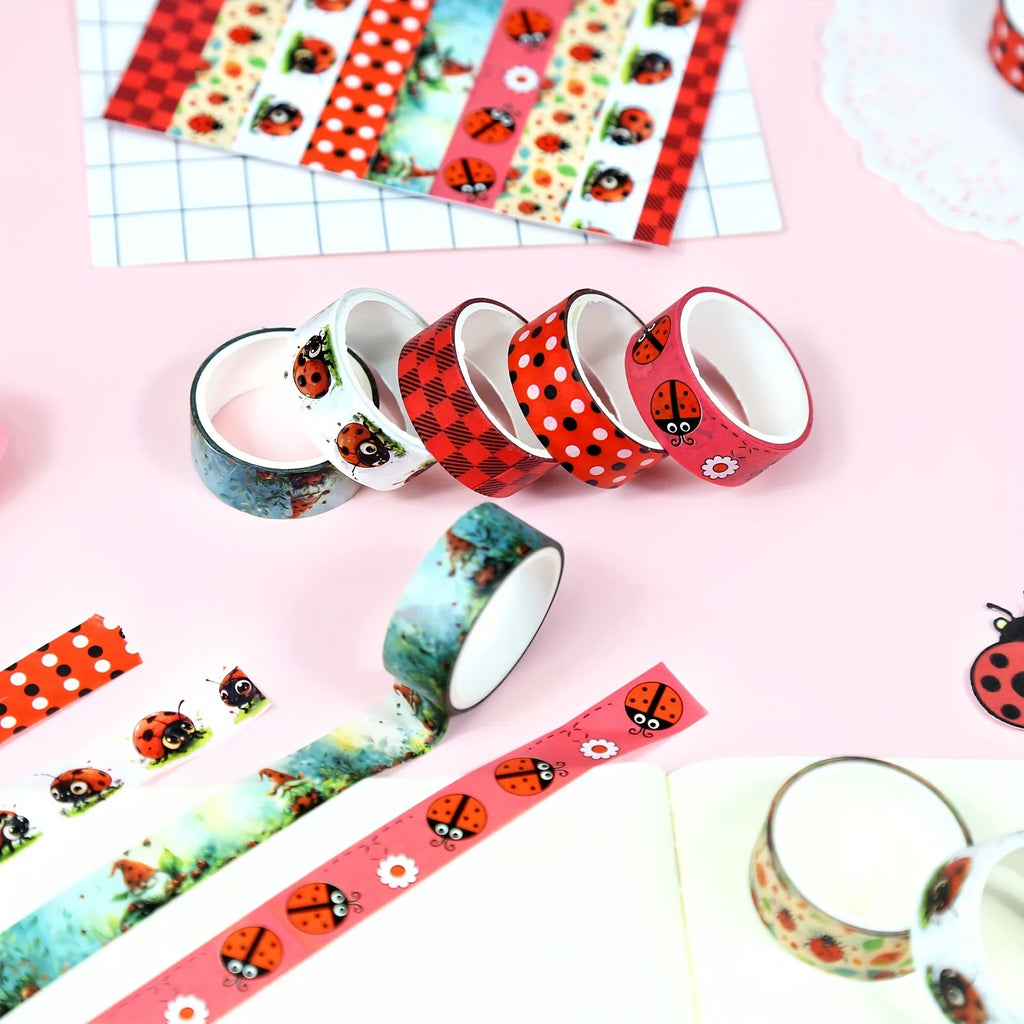 Ladybug style and paper tape set
