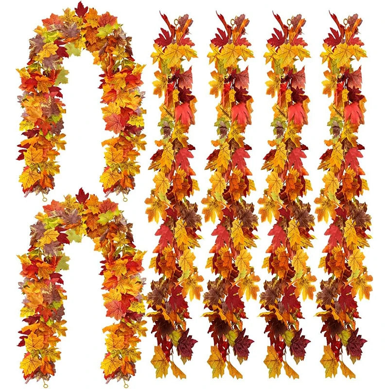 Fall Artificial Maple Leaves Vine