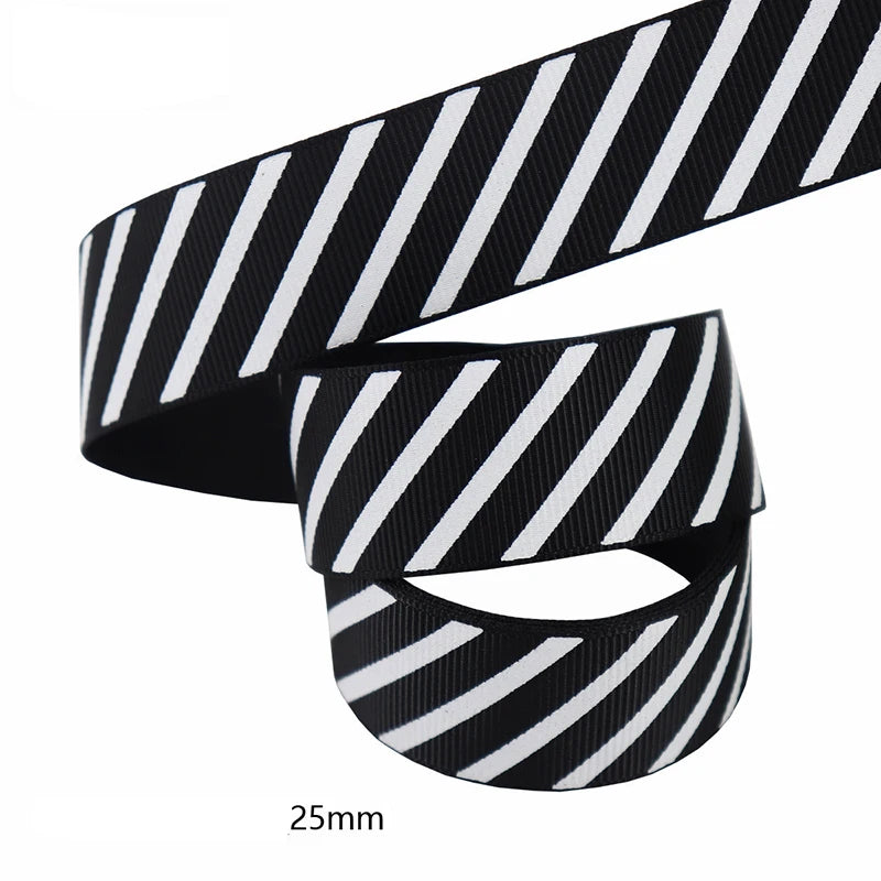 Diagonal Striped Ribbon