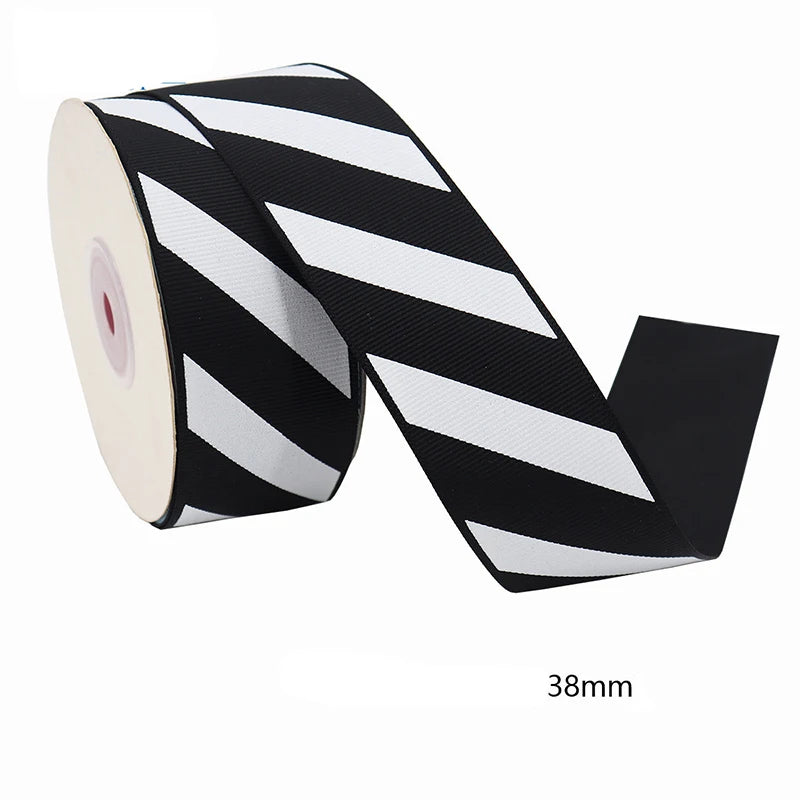 Diagonal Striped Ribbon