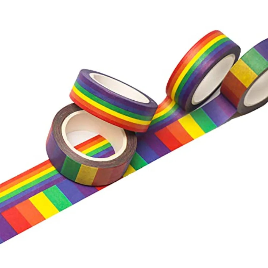Rainbow Color Washi Tape