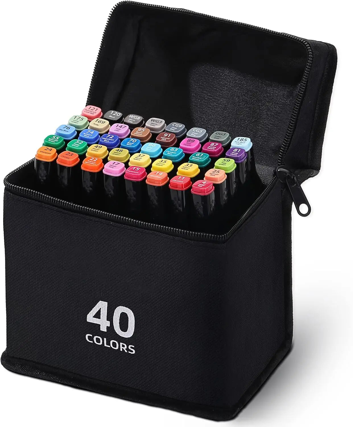 40/60/80/132/180/274 Colors Alcohol Drawing Markers Dual Tip Permanent Art Sketch Markers for Illustration School Supplied