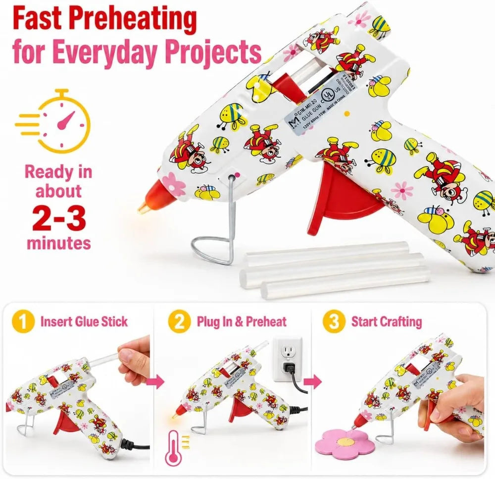 Mini Hot Glue Gun Kit