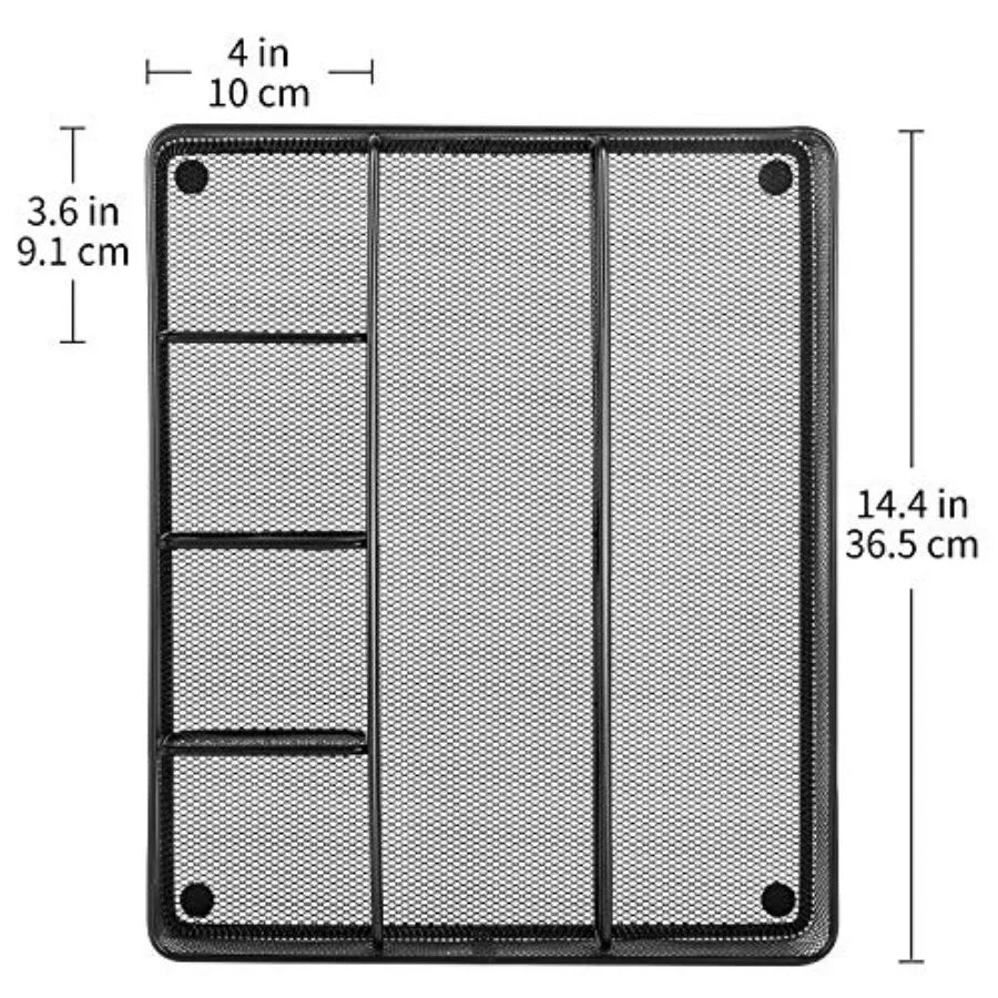 Metal Mesh Desk Organizer