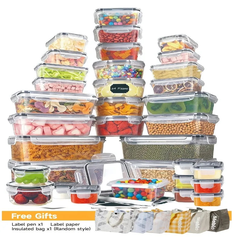 Glass Food Storage Set