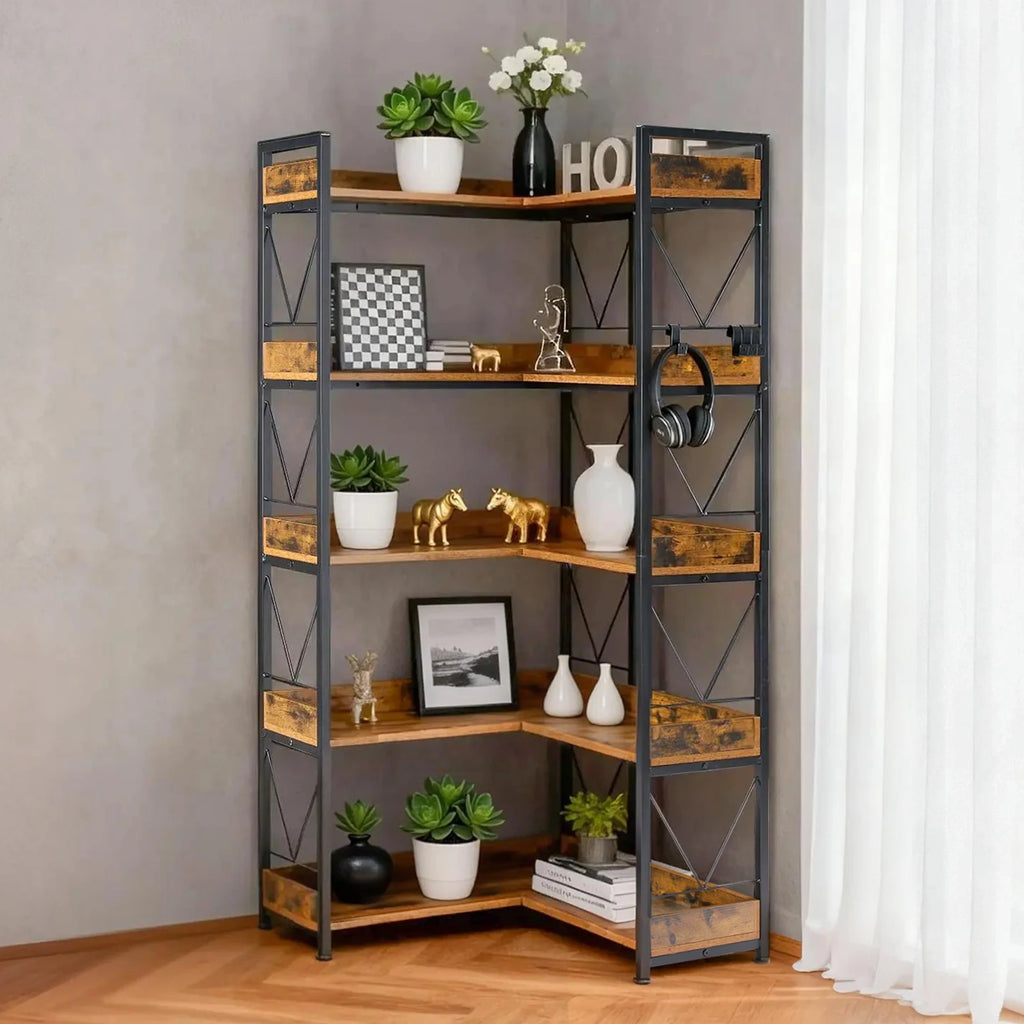 L Shaped Corner Storage Shelves