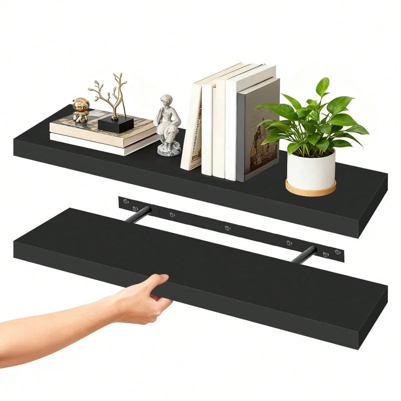 2pcs Floating Shelves