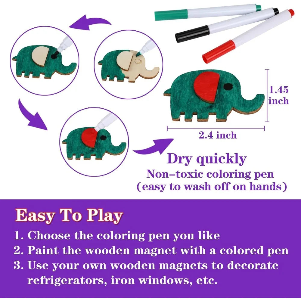 Wooden Magnets